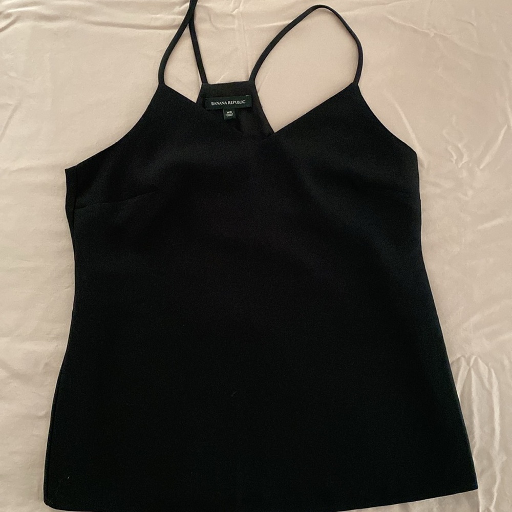 Banana Republic Black Strappy Top